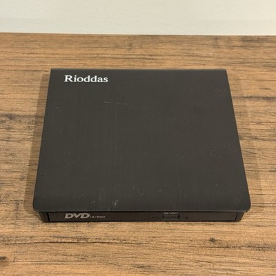Rioddas External USB DVD Drive ECD819-SU Tested Working