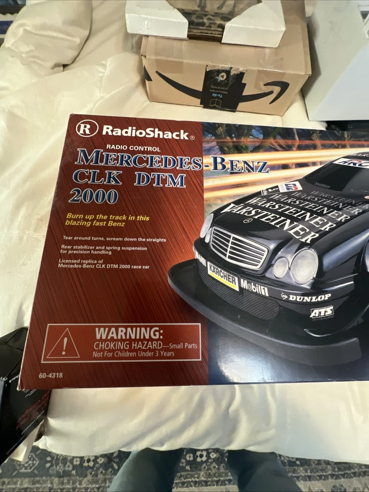 Radio Shack RC Mercedes-Benz CLK DTM 2000 RC Radio Control Factory Sealed !!!!!! - Image 2 of 4