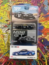 Kaido House Mini Gt Set/Lot X2 Nissan Skyline Liberty Walk Silhouette Honda NSX 