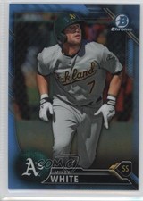 2016 Bowman Twitter Exclusive Blue Refractor 6/15 Mikey White #BCP44 1b9b
