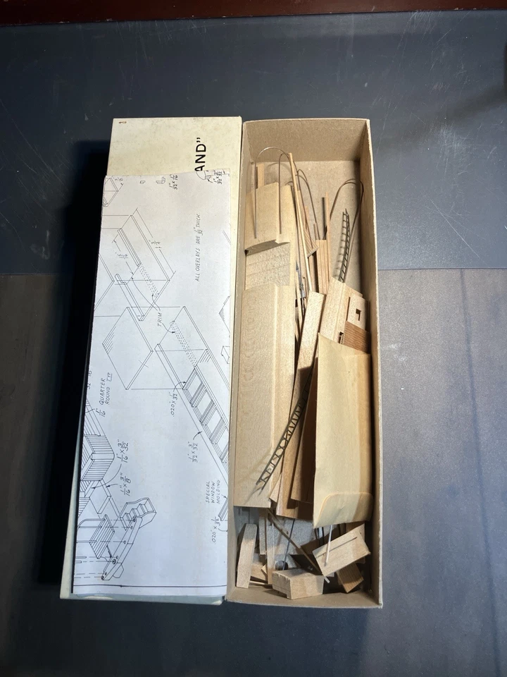 AMBROID HO # 8 COMBINE WORK CABOOSE CAR KIT - Image 2 of 2