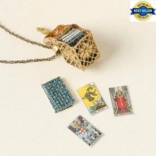 Tiny Tarot Deck Necklace. New 100%. FREE SHIPPING!!!