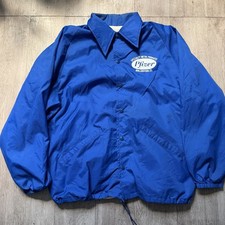 Vintage 1980s Pfizer Specialty Metal Products Coach Jacket Mens Size XXL USA