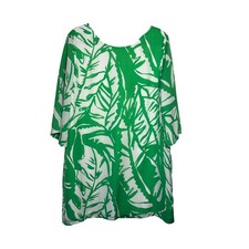 Lilly Pulitzer for Target Boom Boom Shift Fronds Tropical Leaf Print Resortwear