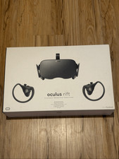 Meta Oculus Rift CV1 Virtual Reality System - Black Excellent Preowned Condition