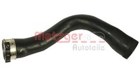 Ladeluftschlauch Links Unten Metzger 2400140 FÜR Opel Intercooler Schlauch