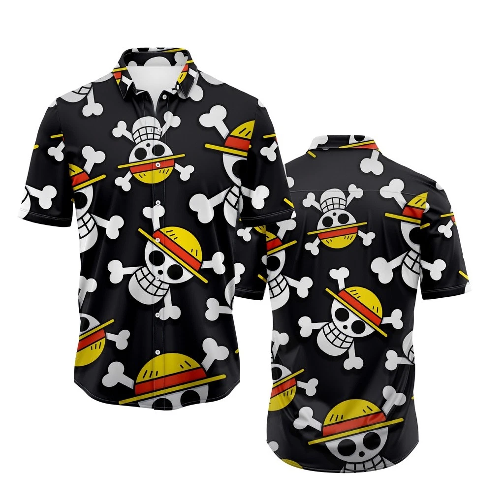 ANIME ONE PIECE D LUFFY hawaiia