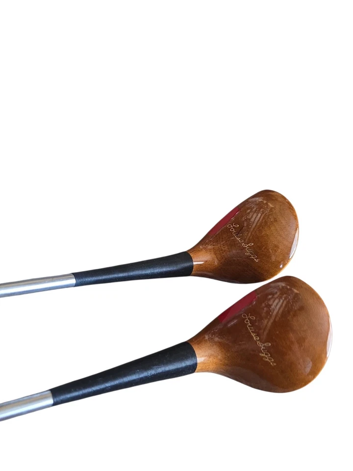 MacGregor Louise Suggs S3W persimmon Wood set 3&4 Wood Tourney Action Steel RH - Image 3 of 4