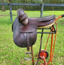 Martin and Martin side saddle 17.5/ 23" 