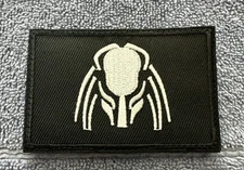 PREDATOR 2x3 Embroidered Morale Patch Hook Backing Brand New