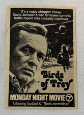 1980 small KABC tv ad~ movie BIRDS OF PREY David Janssen