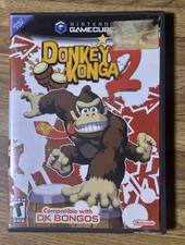 Nintendo Donkey Konga 2 GameCube Manual Multiplayer T NTSC-U/C 2005