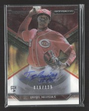2015 Topps Strata Raisel Iglesias Auto #SA-RI RC 076/125