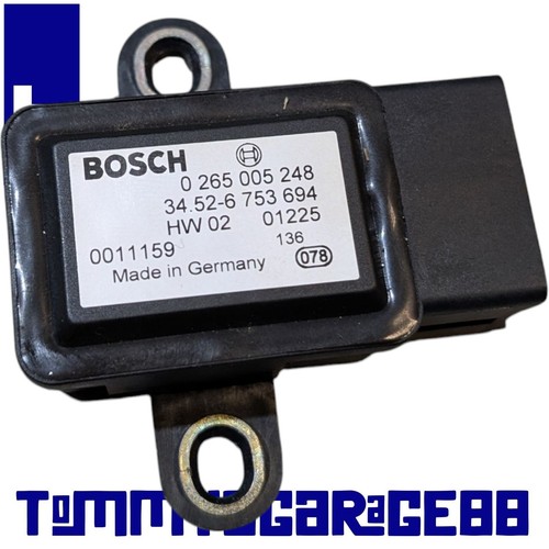 BMW E46 E39 E38 E53 Drehratensensor ABS DSC Sensor 6753694 Bosch Original