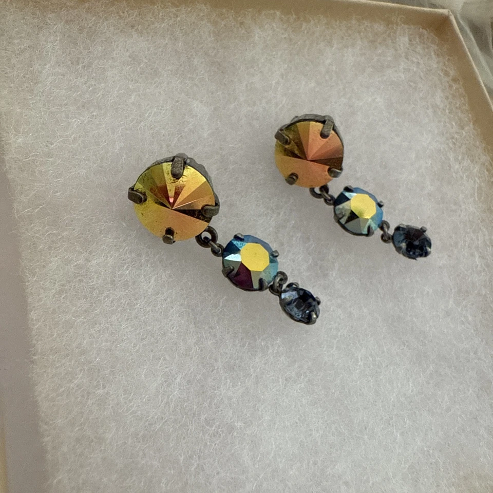 Pendientes colgantes Sabika AB cristal de Swarovski  Foto 2 de 4