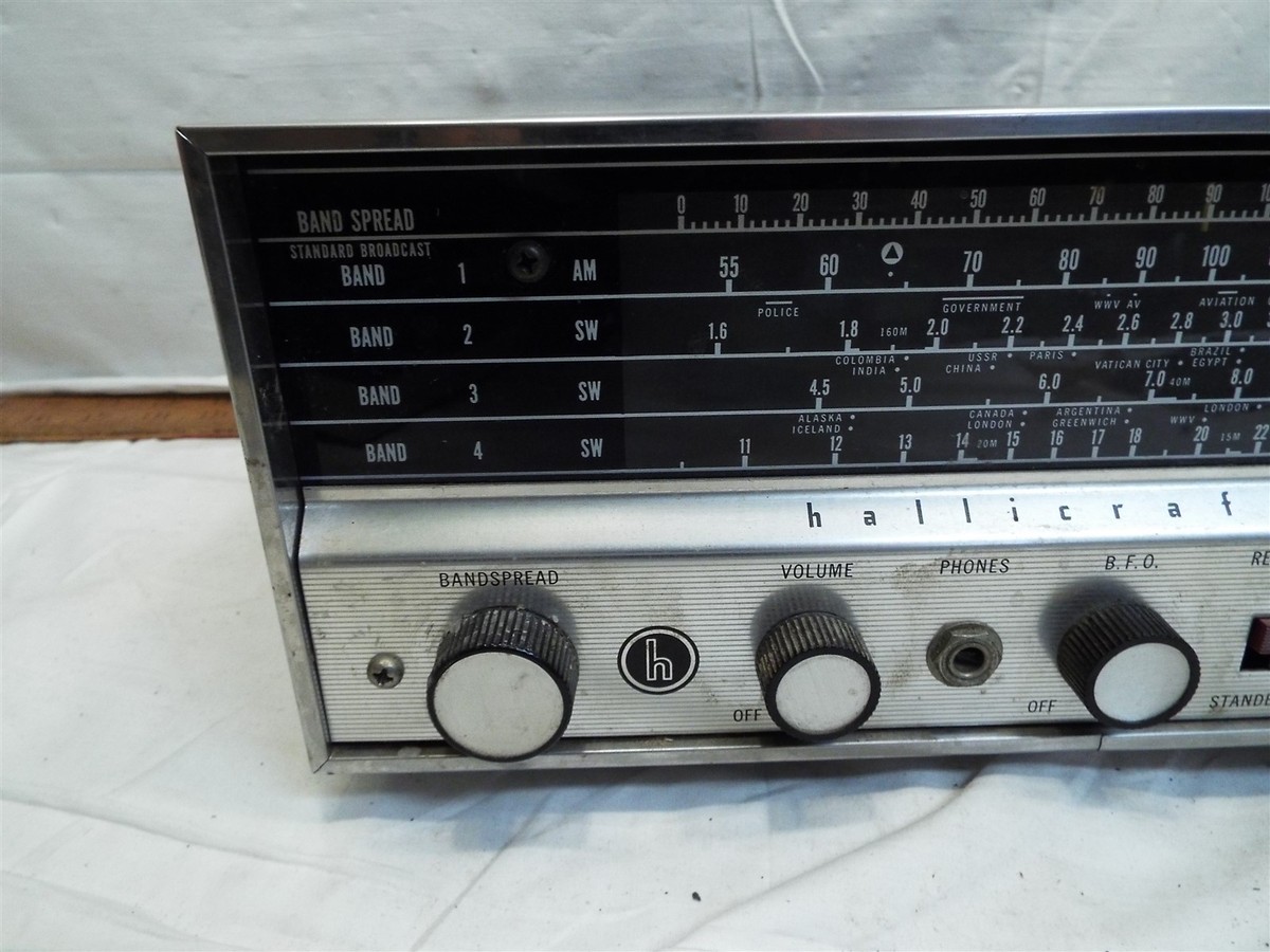 Hallicrafters S-120 Ham Radio Receiver Tube Shortwave Table Top | eBay