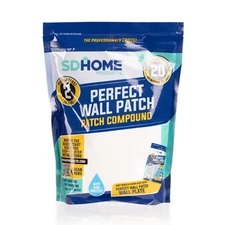 Drywall Repair Compound by SD Home, Fast-Drying Spackle Filler for Holes, Cra...