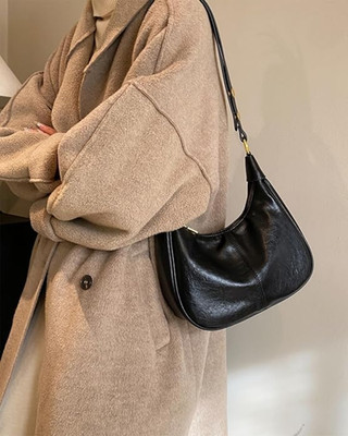 Shoulder Bags for Women Small Hobo Bags - Crescent Shaped Cute Retro Tote Handba