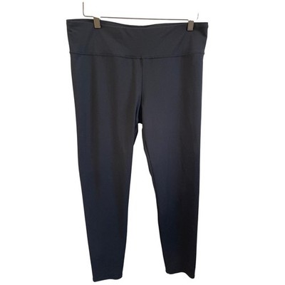 Threads 4 Thought Monica Womens XXL Black Recycled Polyester Active Leggings