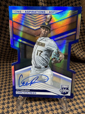 Carlson Reed - AUTO - #73/83 - DIE-CUT ASPIRATIONS - 2023 Panini Elite Extra 48