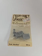 Gloor Craft 190 N Scale '53 Ford Flatbed Truck Metal Kit 1:160 In Package 