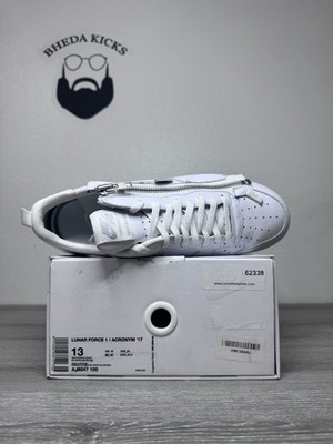 Size 13 - Nike Acronym Lunar Force 1 AF100 AJ6247-100 Men's
