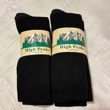Wool High Peaks 6 Pairs of Sock. New