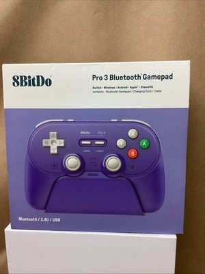 8BitDo Pro 3 Bluetooth Gamepad - Purple