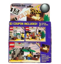 LEGO 1729 Barnacle Bay Pirates Value Pack 1873 1871 1872 Factory Sealed Vintage