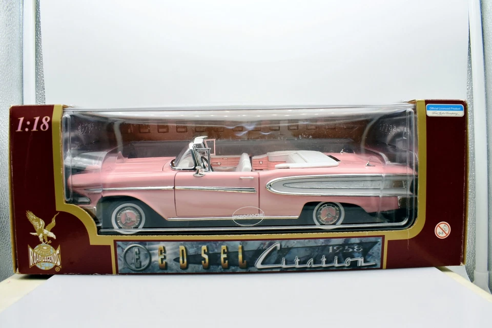 Modellino auto americane scala 1:18 edsel citation diecast modellismo statico - Immagine 2 di 4