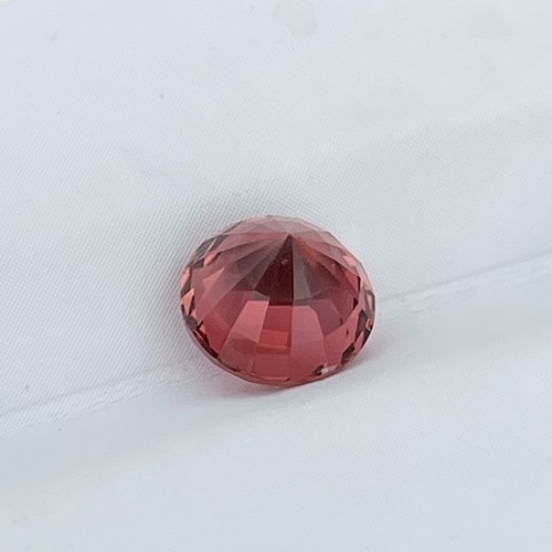Natural Pink Tourmaline 1.72 Cts Round Cut Loose Gemstone For Jewel - Picture 5 of 7