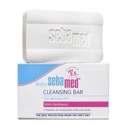 Sebamed Baby Cleansing Bar 100g pH 5.5 Soap Free No Tears Delicate Skin