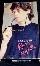 Mick Jagger RUNNING OUT OF LUCK (1986) Dennis Hopper, Jerry Hall, Rae Dawn Chong
