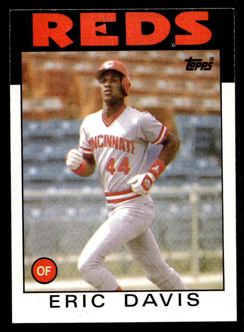 1986 Topps #28 Eric Davis Cincinnati Reds MINT 