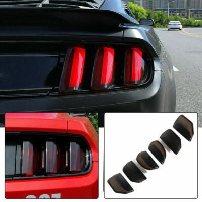 2016 F150 Accessories Exterior For Ford Mustang 15-17 Smoked Black Tail Light Lamp Cover Guard Trim Accessories 2017 Ford F150 Accessories - Foto 12