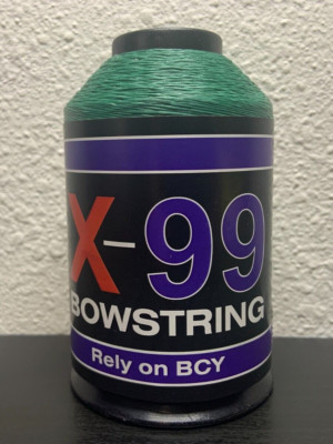 BCY X99 Bowstring Material 1/4 lb Green Bow String Making
