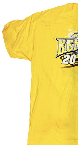 Joe Gibbs Matt Kenseth # 20 Yellow Nascar Men’s T Shirt 2013 Size 2XL - Picture 3 of 7