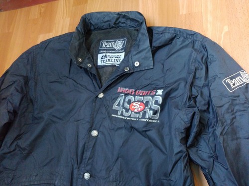 NFL San Francisco 49ers jacket, 1993 Campri Teamline football windbreaker size L - Picture 12 of 14