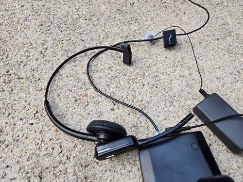 Plantronics CS540 Convertible Wireless Headset System w/Power Cable & Interface - Picture 3 of 6