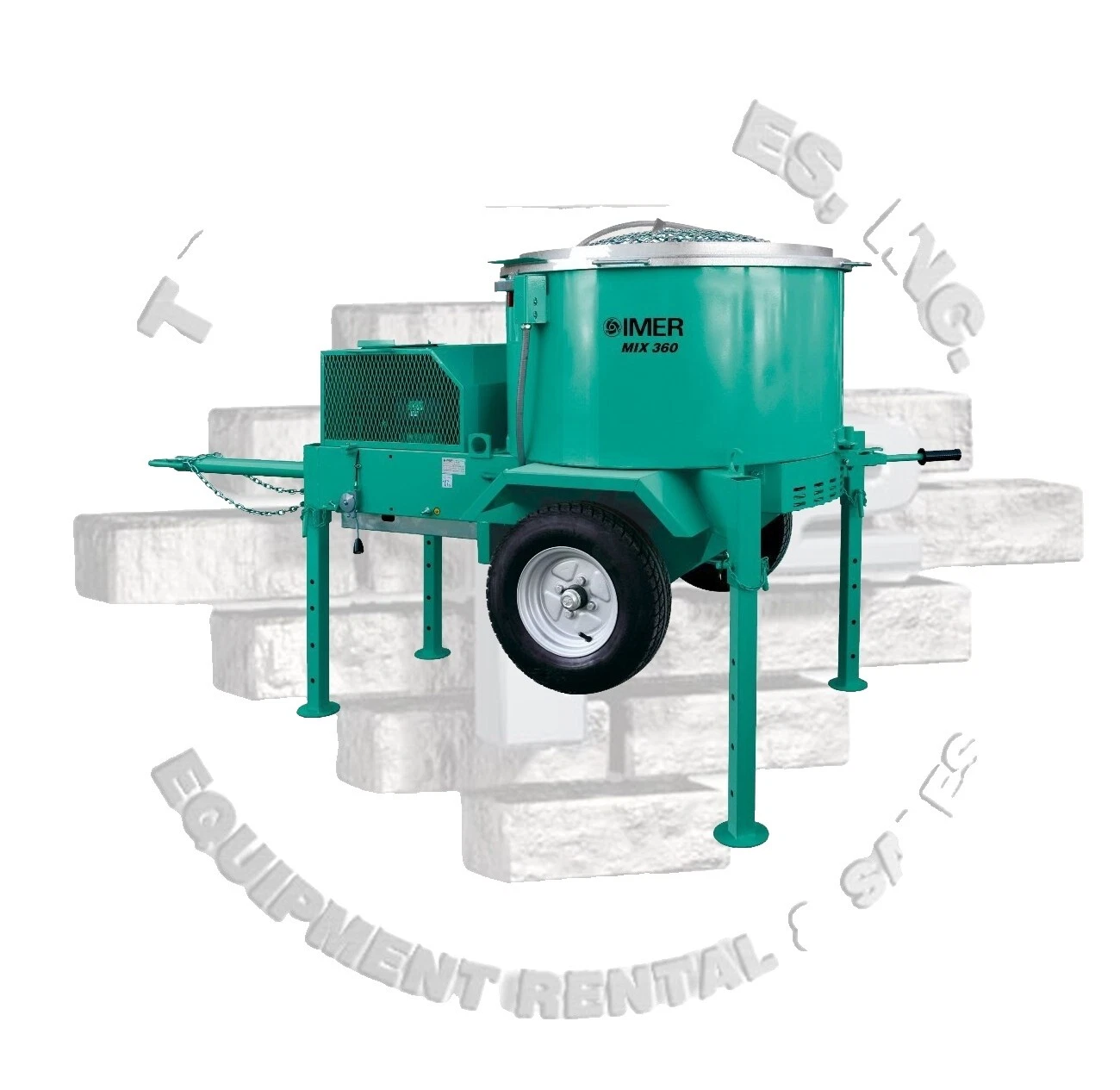 Gas Mortar & Concrete Mixers