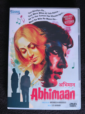 ABHIMAAN ''Restored'' Shemaroo-Bollywood-DVD Amitabh Bachchan, Jaya Bhaduri,Bindu