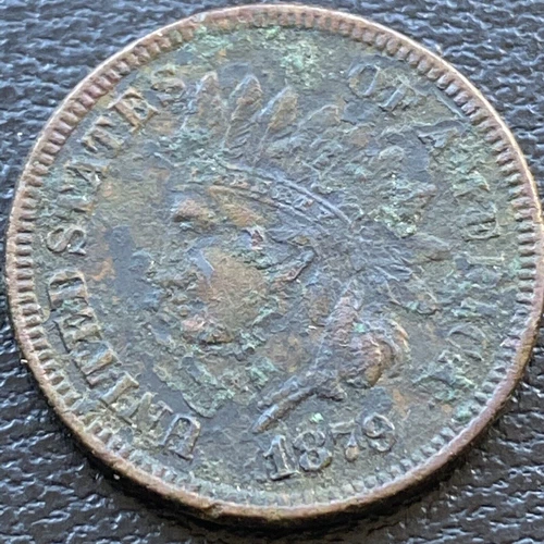 1879 Indian Head Cent 1c Better Grade XF Details  #29711