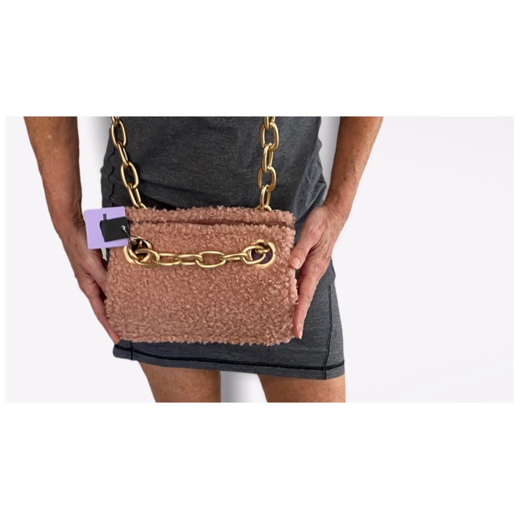 House of Want Crossbody Blush Pink Medium MWT