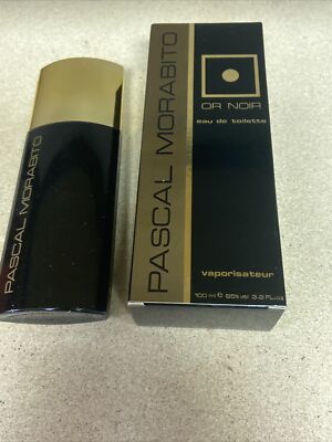 OR NOIR BY PASCAL MORABITO Woman 3.3 fl oz EAU DE TOILETTE SPRAY NIB