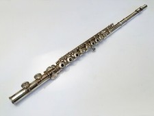 VINTAGE SILVER OPEN-HOLE GEMEINHARDT FLUTE - ...