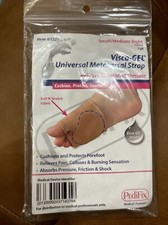 Pedifix Visco Gel Universal Metatarsal Strap. Sz Small Medium RIGHT Foot. 1225