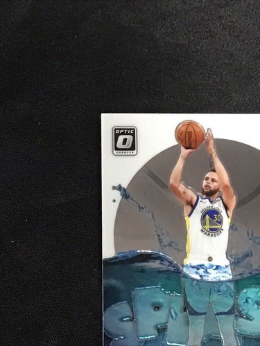 2019 Panini Optic STEPHEN CURRY #4 Splash Holo Silver Warriors Card - Picture 7 of 10