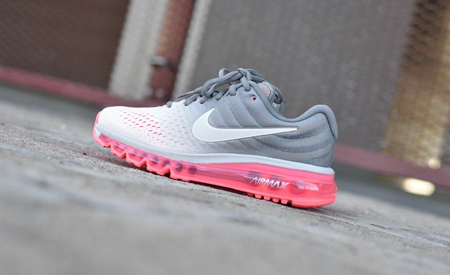 Nike Air Max 2017 849560-007 Pure Platinum/Cool Grey/Hot Lava