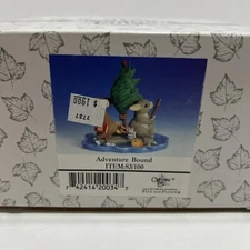 Charming Tails Adventure Bound 83/100 Figurine Fitz and Floyd Open Box