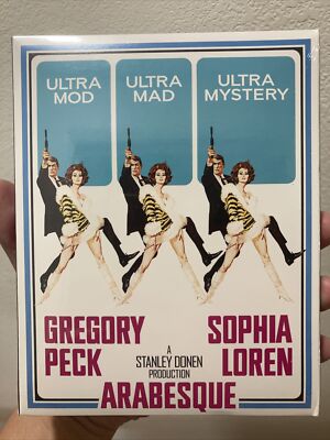 Arabesque (1966) Kino Lorber 2025 Blu-ray with slipcover